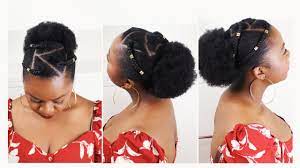 Fabulous natural hair blowout, color, & flatiron | length retention suggested videos. Quick Natural Hair Protective Hairstyles Short Medium Length Hair Youtube