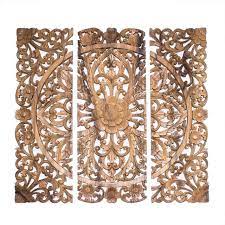 Unicef market's balinese wall decor collection helps unicef save and protect the world's most vulnerable children. Balinese Wooden Wall Panel Decor Hand Carved Carved Wood Wall Art Wall Carvings Wooden Wall Panels