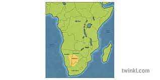 Want to find a world map? Kalahari Desert Map De Africa Pynciau Ks2 Illustration Twinkl