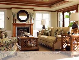 Tommy Bahama Tropical Living Room Rattan Furniture Living Room Tommy Bahama Decor