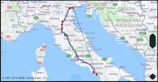 Find out more with this detailed interactive online map of venice downtown, surrounding areas and venice neighborhoods. What Is The Distance From Venice Italy To Ravello Italy Google Maps Mileage Driving Directions Flying Distance Fuel Cost Midpoint Route And Journey Times Mi Km