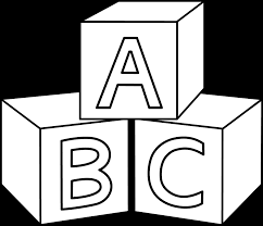 You can use our amazing online tool to color and edit the following blocks coloring pages. Download Abc Blocks Coloring Pages 3 By Brian Abc Blocks Clipart Black And White Png Image With No Background Pngkey Com