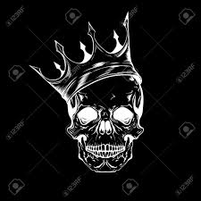 Wir geben dir letztendlich hier die möglichkeit, die verschiedenen produkte unter einander in ruhe anzuschauen und zu vergleichen. Hand Gezeichneter Skizzenschadel Mit Krone Tattoo Strichzeichnungen Weinlesevektorillustration Lokalisiert Auf Schwarzem Hintergrund Lizenzfrei Nutzbare Vektorgrafiken Clip Arts Illustrationen Image 51549545