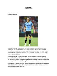 Maria soledad cabris yarrús is better known as the former wife of the football star edinson cavani. Biografia Asociacion De Competiciones De Futbol Competiciones De La Fifa