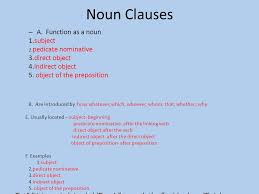 Clauses Ppt Video Online Download