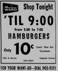 Image result for White 1964 Montgomery Ward