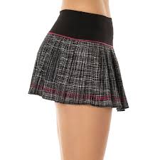 lucky in love off the charts pleated womens tennis skirt