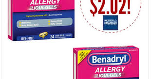 Print The 1 Off Savings Here Jnjmilitary Com And Score A 24 Ct Pack Of Benadryl Allergy Liqui Gels For Just 2 0 Allergies Johnson And Johnson Watery Eyes