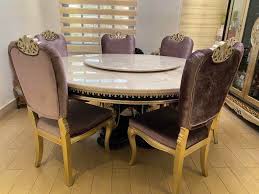 We understanding that buying one is a big investment. Imported 8 Seater Marble Dining Set Slightly Used Furniture Home Living Furniture Chairs On Carousell