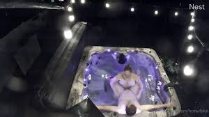 Mature Couple Caught On Hidden Cam Having Fun In The Hot Tub Video at Porn  Lib