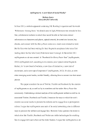 Envelope with your or your friend's name and address. Doc Myhogwarts A New Kind Of Social Media Bethan Jones Academia Edu