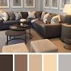 The secondary color in your living room will come from your draperies or window dressings, or even an accent wall. 1