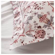 Ikea Sprangort Duvet Cover And Pillowcase S White Pink Housse De Couette Ensemble Housse De Couette Housse De Couette Ikea
