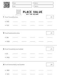 place value worksheet for grade 3 kidpid