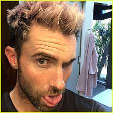 Adam levine, ryan gosling and more hunks who dyed their hair blond. Adam Levine Dyes His Hair Pastel Pink Adam Levine Just Jared