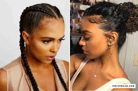 Regular two strand twists, which can hang loosely, are usually best for natural hair, but flat twists can work well on both natural and relaxed textures. 11 Natural Hair Flat Twist Styles To Try In 2020 Thrivenaija