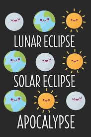 In 2021, there will be two eclipses of the moon, two eclipses of the sun, and no transits of mercury. Lunar Eclipse Solar Eclipse Apocalypse 6 X 9 Dot Grid Dotted Notebook For Astronomer Physicists Amazon De Publishing Astronomy Fremdsprachige Bucher
