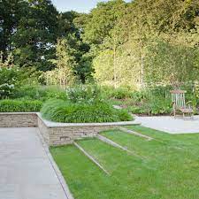 The heavy use of mulch helps to keep the gardens in place and create a wonderful color palette. Sloping Garden Ideas Design Solutions To Make The Most Of Sloped Gardens Garden World