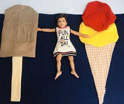 Baby Photography Ideas Diy Baby Photoshoot At Home Summer Ice Cream Theme Baby Photoshoot New Baby Pictures Baby Photoshoot Boy