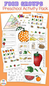 Food Groups Preschool Activity Pack Group Meals Preschool