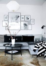 Black And White Furniture Mix Trend Watch Your Spring Style Forecast Love The Mix Of Black White And Shades Of Gray Silver Here Home Sweet Home White Apartment Home Decor Inspiration Living Room White