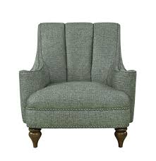 Rh's nailhead fabric armchair:handcrafted with an oak frame and solid oak legs, our dining chair features plush padding and crisply tailored upholstery. Lakeland Brown Nailhead Upholstered Chair By Coaster