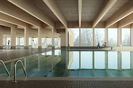 Hallenbad Oberdorf Hallenbad Architektur Hallenbader
