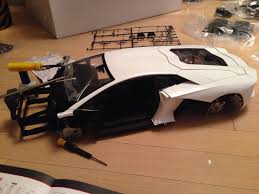 1 8 Pocher Aventador Assemble Modelbouw