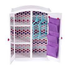 A miniature clothing rack for boo's doll clothing. My Life As Wardrobe Play Set For 18 Dolls 4 Pieces Walmart Com Walmart Com