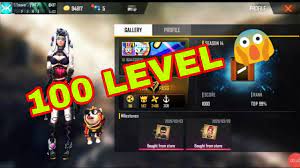 This free fire expert player has an extremely extraordinary level. 100 Level Free Fire Most High Level Player In The World Youtube