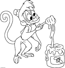 9 Unique De Coloriage Aladin Images Coloriage Jasmine Coloriage Singe Coloriage