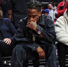 Man in town celebrates fashion weeks in milan and paris with the launch of its latest issue. Trav With The New Hairstyle At Rockets Game Travisscott