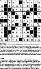 Printable crossword puzzle design o the times affordable web. Pin On Puzzled