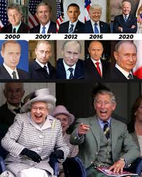 Queen Elizabeth Joe Biden Donald Trump Barack Obama Bill Clinton George Bush Prince Charles Vladimir Putin Meme Funny Catchymemes