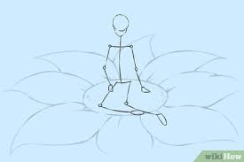 How to draw an anime fairy sitting on a flower. 4 Ways To Draw A Fairy Wikihow