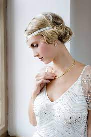 hochzeitsinspiration im 20er jahre look 20er jahre frisur gatsby hochzeit brautaccessoires