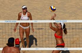 24 volleyball teams and 48 beac. First Tokyo 2020 Olympic Cancellation Due To Covid As Women S Beach Volleyball Game Scrapped After Player Tests Positive Newsdons Com News Magazine