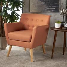 Either refurbished or in original conditions. Christopher Knight Home Madeira Buttoned Mid Century Modern Dark Teal Fabric Club Chair Orange Buy Online In Gambia At Gambia Desertcart Com Productid 47147888