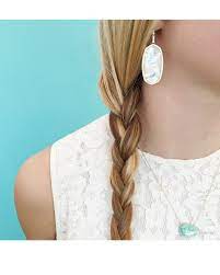 Isla Necklace In Aqua Kyocera Opal Kendra Scott Jewelry Kendra Scott Elle Earrings Kendra Scott Jewelry Elle Earrings