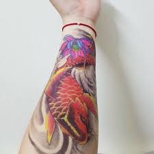 Một lần anh còn nói rằng: Hinh XÄƒm Ca Chep Ä'áº¹p á»Ÿ Cá»• Tay