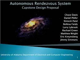 Ppt Autonomous Rendezvous System Capstone Design Proposal Powerpoint Presentation Id 6196823