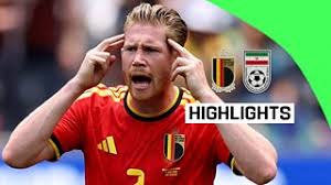 Belgium 0-0 Iran: Nathan Ngoy sent off as Red Devils' World Cup fate goes to final group game