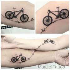 Xavier Bike Tattoo By Stoznia Bike Fixie Biker Cyclist Biking Sport Tattoodo Bike Tattoos Tattoos Him And Her Tattoos
