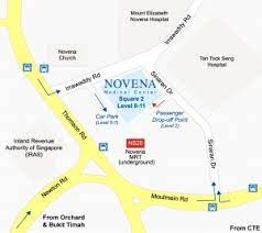 Locate Us Novena Medical Center Singapore