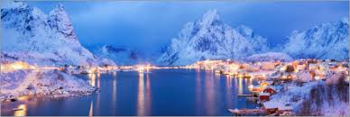 Collection de zimmerchantal g • dernière mise à jour il y a 3 semaines. Posters Et Tableaux De Paysage Enneige Aux Lofoten Norvege Posterlounge Fr