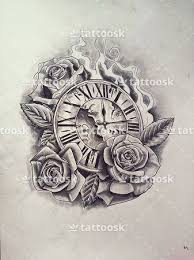 It can be the traditional analog clock with the three hands and the 12 numbers. 23 Latest Clock Tattoo Designs