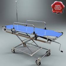 Ambulance Stretcher Wjd5 1e 3d Model Ad Stretcher Ambulance Model Ambulance 3d Model Stretchers