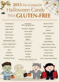 gluten free candy list for this halloween