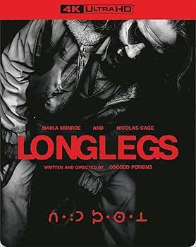 Amazon.com: Longlegs - Steelbook [4K UHD] : Osgood Perkins, Maika Monroe,  Nicolas Cage, Blair Underwood, Alicia Witt: Movies & TV