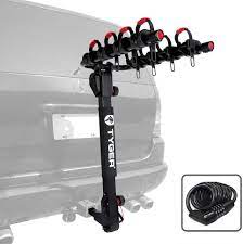 Class iv hitch 82500 ford $341.99 $50.00: Tyger Deluxe Trailer Hitch Mount Bike Rack Amazon De Auto